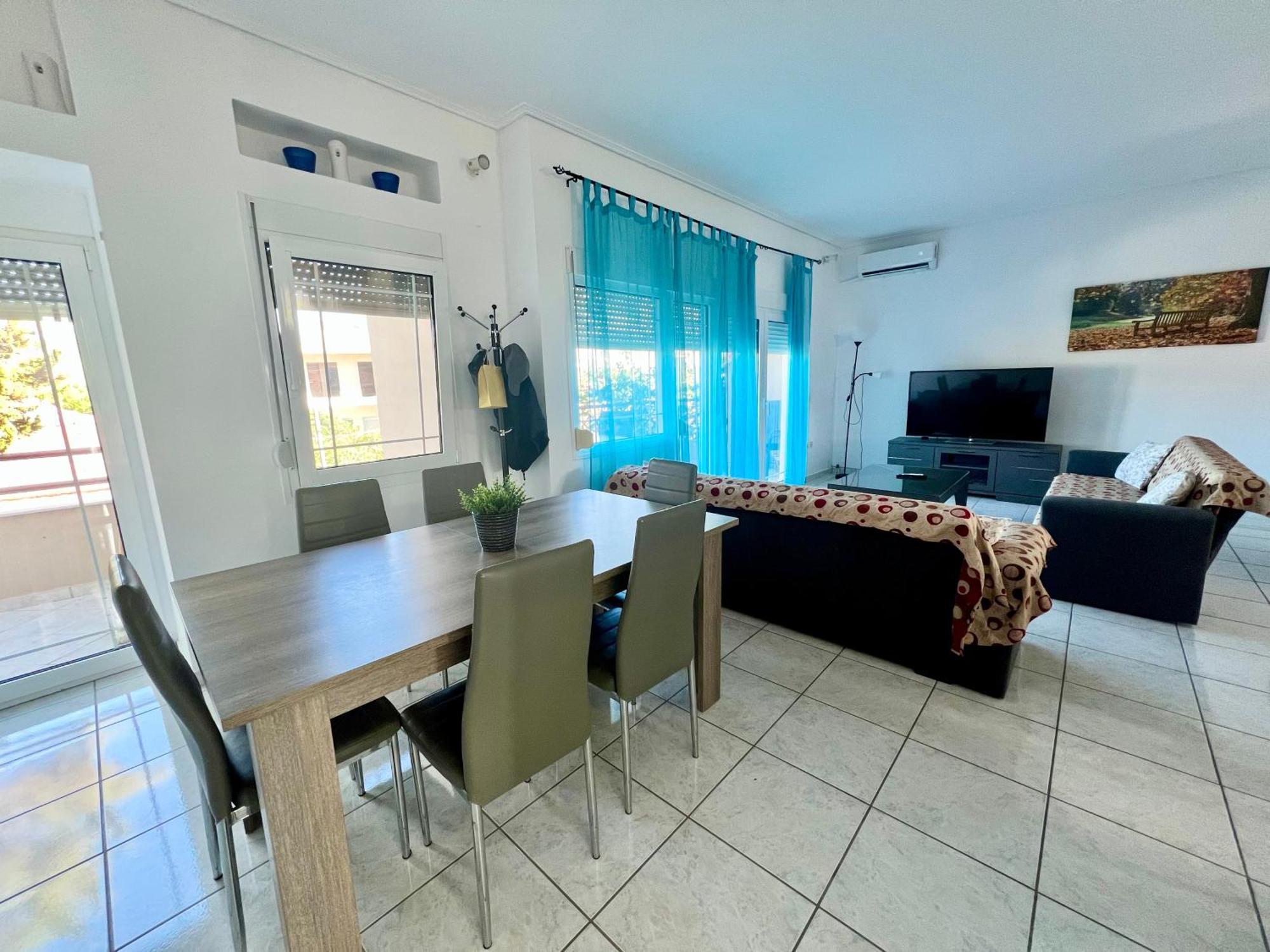 Seaside Villa For 6 People - Alykes Beach Dhimini ภายนอก รูปภาพ